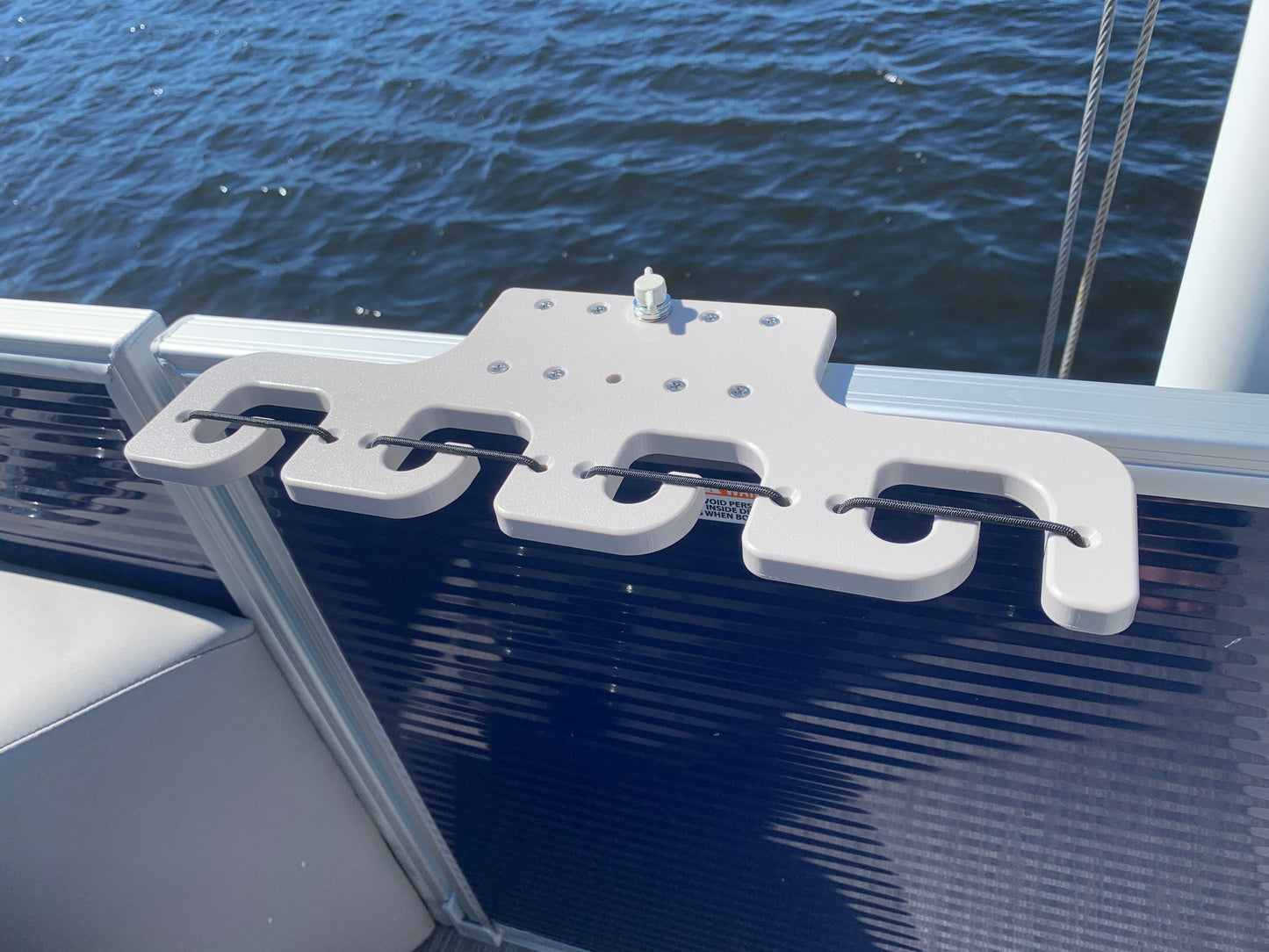 Pontoon Rail - 4X Rod Holder