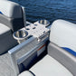 Pontoon Rail - Double Cup and Wine Glass Holder