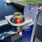 Pontoon Rail Cup and Wine Glass Holder - (1-1/8") or (1-1/4") Square Rail