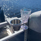 Premier Pontoon Rail Cup and Wine Glass Holder - 2" Tall Rails only.