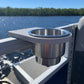 Pontoon Rail Cup Holder - (1-1/8") or (1-1/4") Square Rail