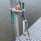 Dock Post – Single Rod and Cup Holder