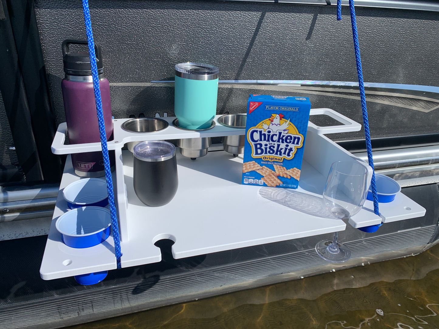 Sandbar Pontoon Tables