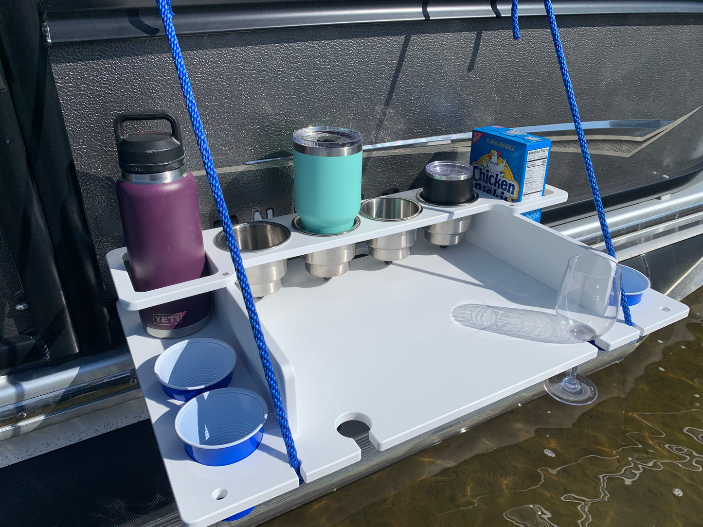 Sandbar Pontoon Tables