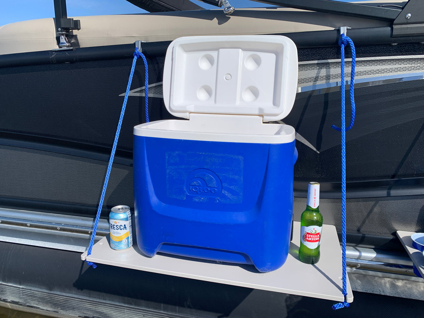 Sandbar Pontoon Tables