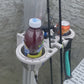 Dock Post – Double Rod and Cup Holder