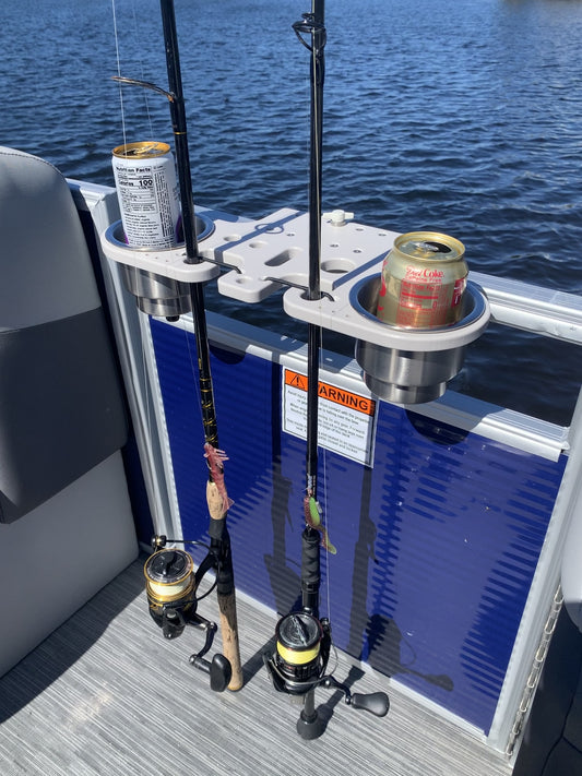 Deep Blue MSK-6 MultiSystem Rod Holder Bait Table – White Water Outfitters