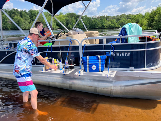 Sandbar Pontoon Tables